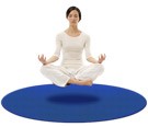 round yoga mat